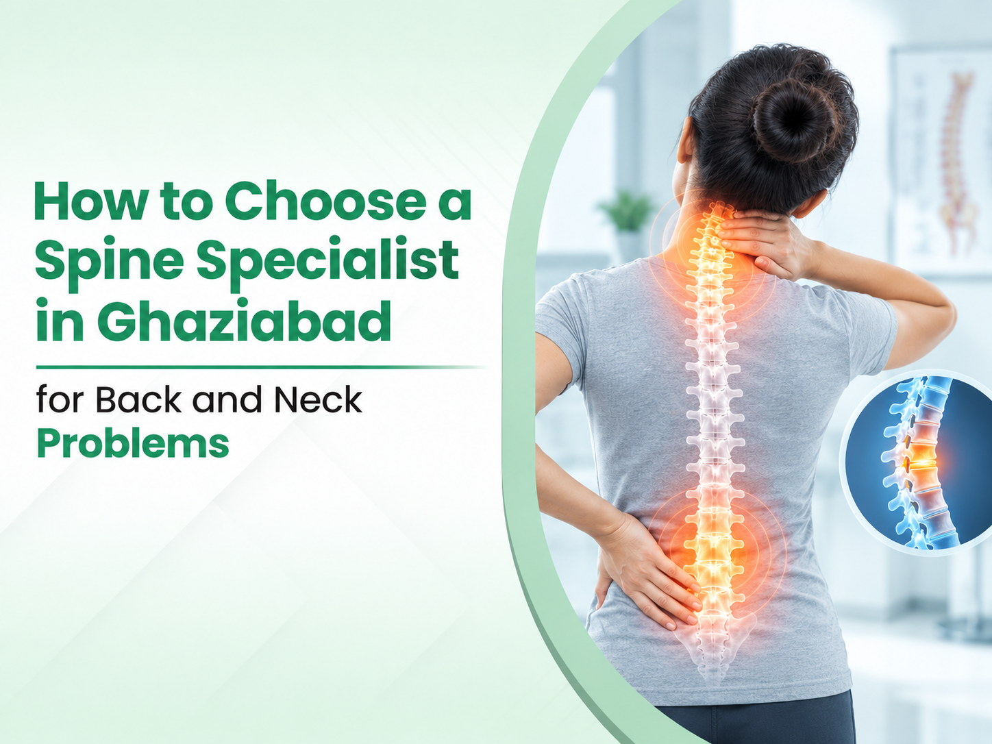 How to Choose a Spine Specialist in Ghaziabad for Back and Neck Problems