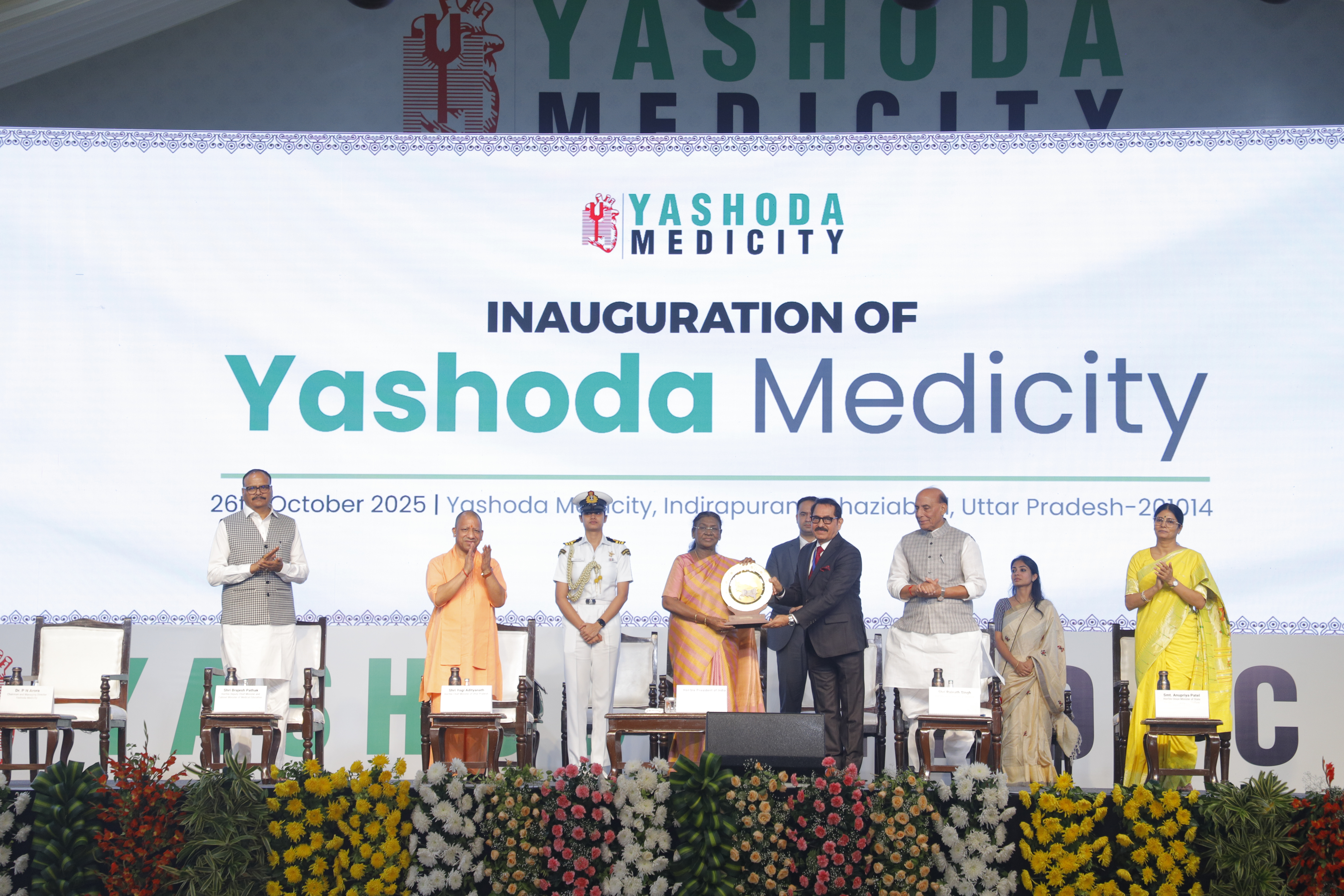 President Murmu inaugurates Yashoda Hospital, Ghaziabad, urges healthcare for all