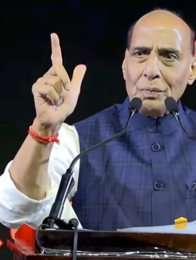 India's true empowerment lies in citizens' health, says Rajnath Singh